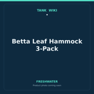 TankWiki Betta Leaf Hammock 3-Pack