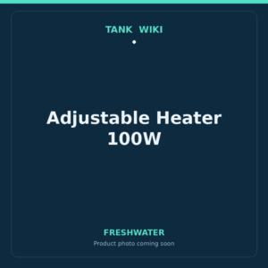 TankWiki Adjustable Aquarium Heater 100W