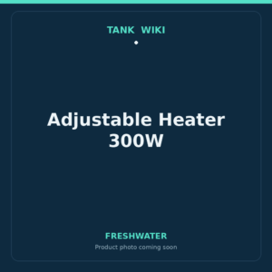 TankWiki Adjustable Aquarium Heater 300W