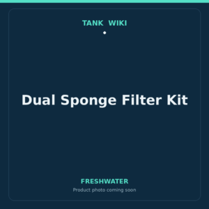 TankWiki Dual Sponge Filter Kit