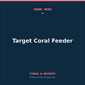 TankWiki Target Coral Feeder with Pipette