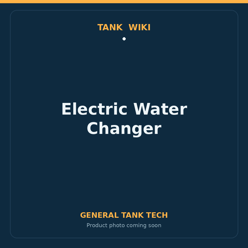 TankWiki QuickVac Electric Aquarium Water Changer (5-in-1)